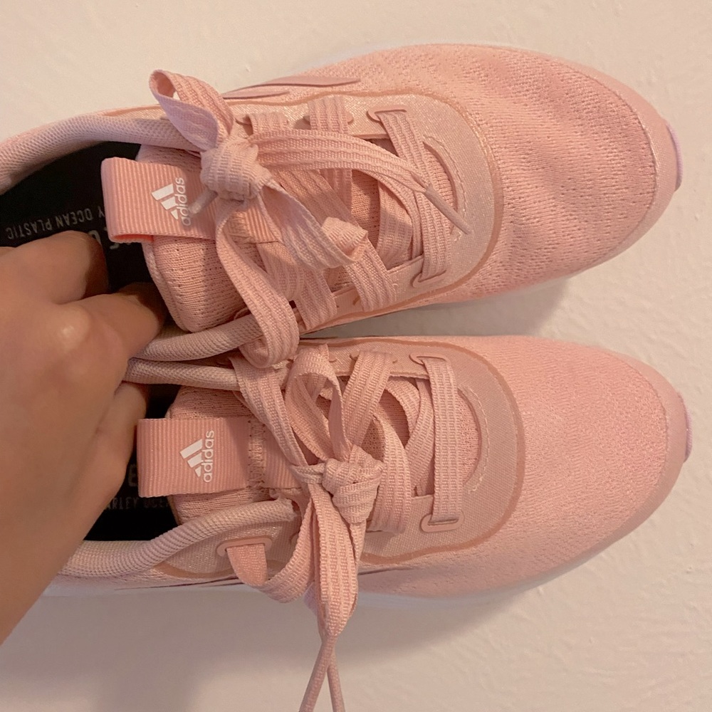 Adidas- Women’s Size 7 Pink Tennis Shoes